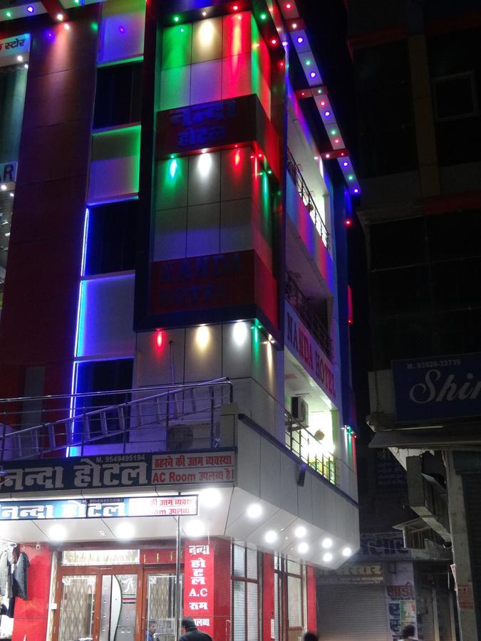Nanda Hotel Hanumāngarh Exterior foto